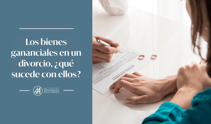 divorcio bienes gananciales