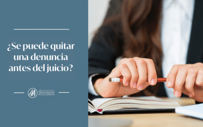 Retirar una denuncia antes del juicio