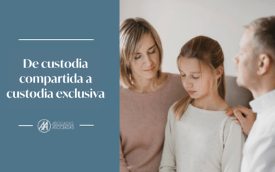 Cambio de custodia compartida a custodia exclusiva, ¿qué es lo que debes saber?