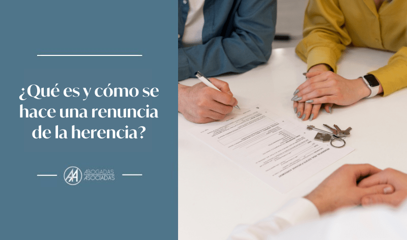 renuncia a herencia