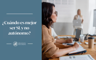 ¿Cuándo es mejor ser SL y no autónomo?